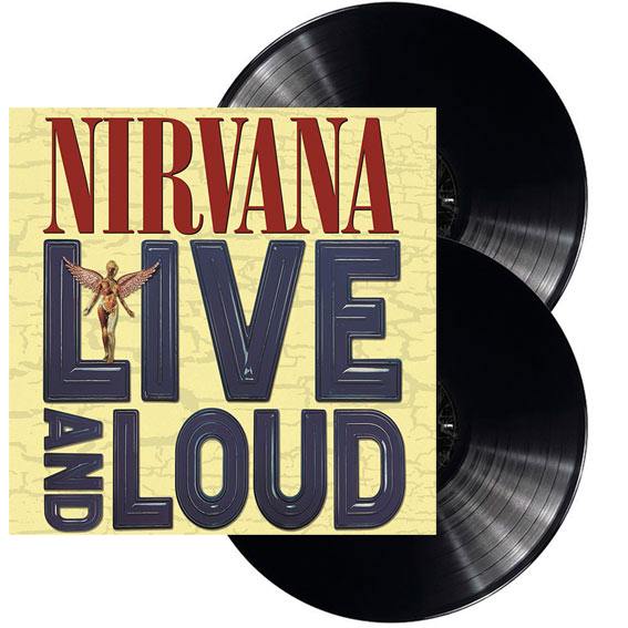 Nirvana Live and Loud Double Vinyle LP 180gr