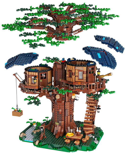 Lego ideas cabanne arbre 21318