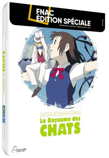 Le Royaume des Chats steelbook collector Blu ray DVD anime ghibli