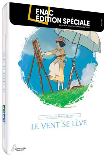 Le Vent se leve steelbook collector Blu ray DVD edition limitee