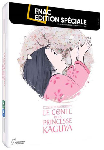 Princesse Kaguya steelbook collector Blu ray DVD studio ghibli