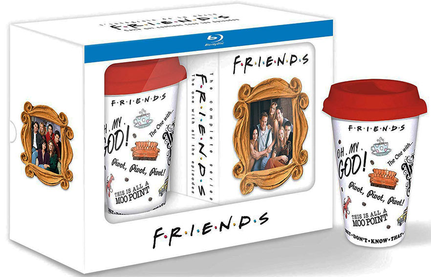 coffret integrale friends serie Blu ray DVD mug tasse 25 anniversaire 25th anniversary
