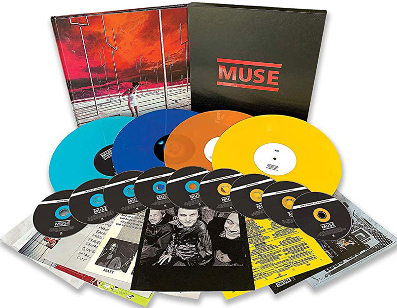 coffret muse origin of muse Vinyle LP CD collector edition