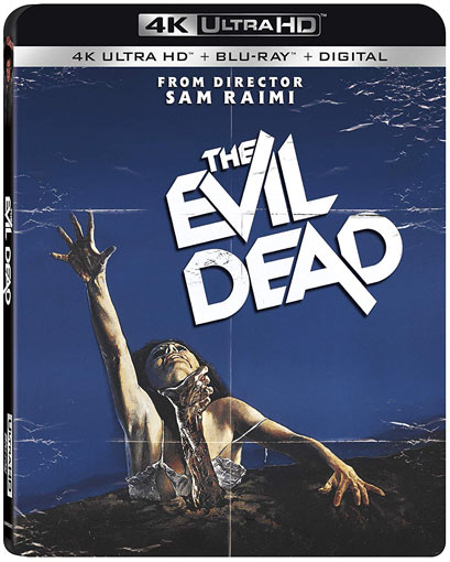 evil dead Blu ray 4K Ultra HD
