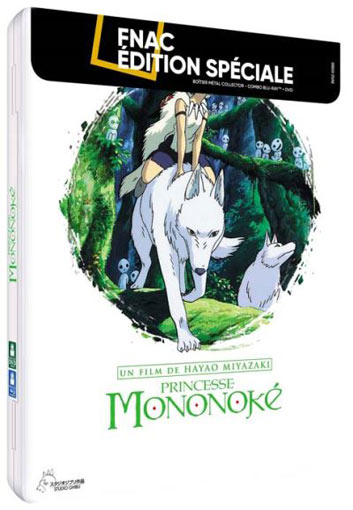 princesse mononoke Steelbook collector Blu ray DVD boitier metal 2019