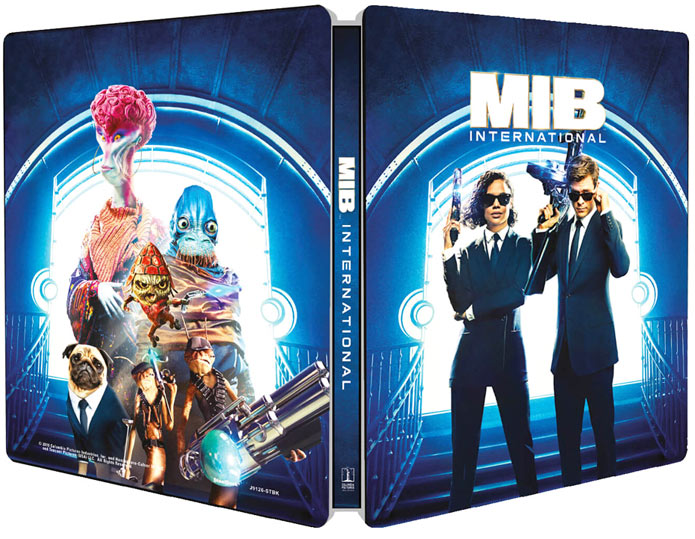 MIB men in black international steelbook edition collector limitee Blu ray 4K dvd
