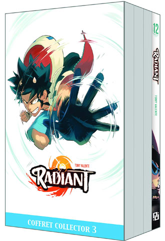 radiant coffret collector manga serie anime livre bd