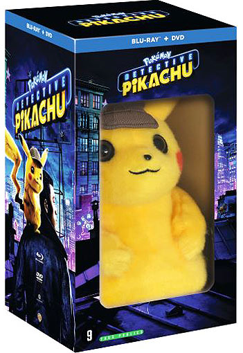 Pokemon Detective Pikachu film coffret collector peluche