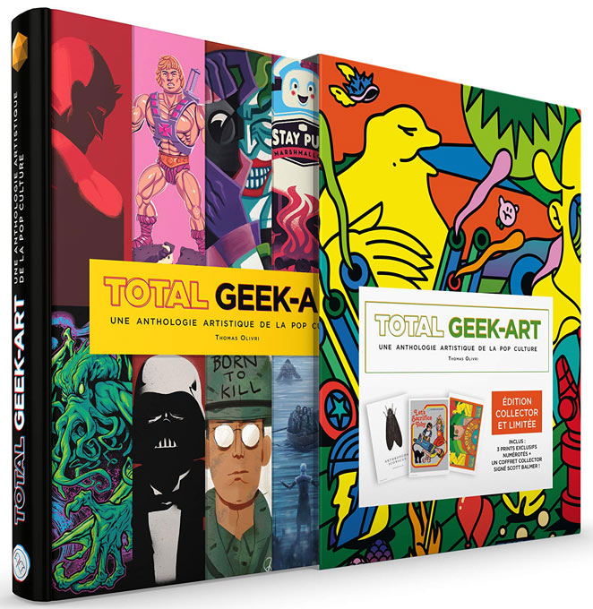 Total geek art artbook livre edition limitee numerotee 2019