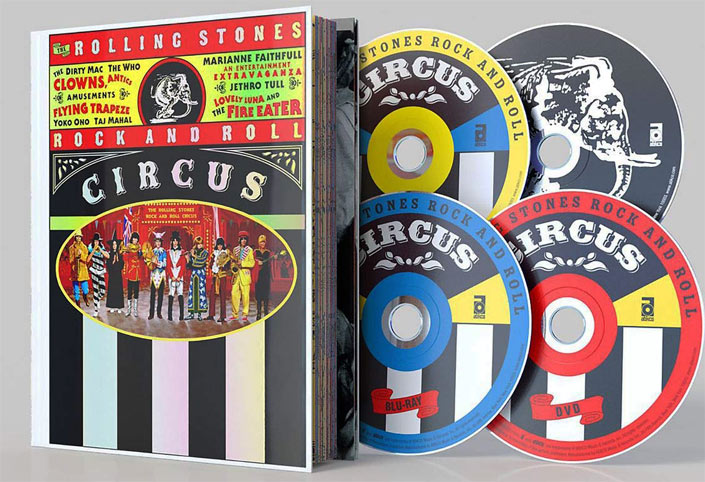 Stones blu ray DVD rock n roll circus 2019 50th anniversary