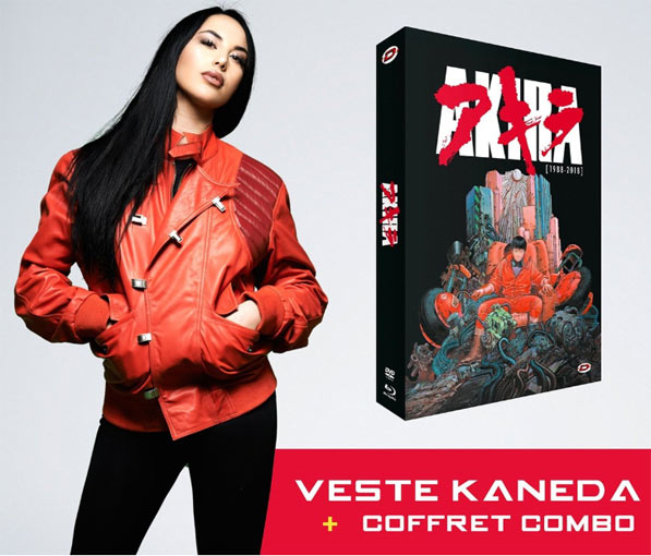Coffret Akira Veste cuir edition limitee Blu ray Collector