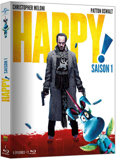 Happy serie netflix saison 1 et 2 Blu ray DVD