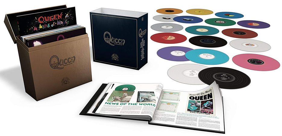 Queen Coffret integrale Vinyle 2019 edition collector limitee 18 LP