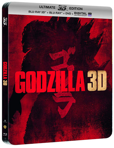 Steelbook film godzilla 2014 edition collector Blu ray 3D DVD