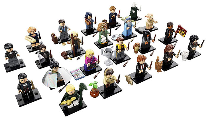 liste mini figurine lego potter