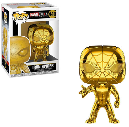 figurine-Funko-Pop-Marvel-10th-Spider-Man-Gold