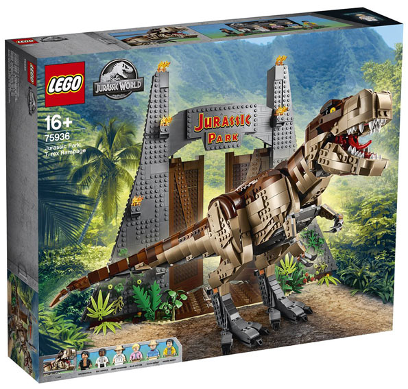 Lego jurassic Park 75936 TRex T Rex