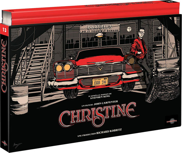 Christine coffret ultra collector Blu ray DVD 4k edition limitee Carlotta