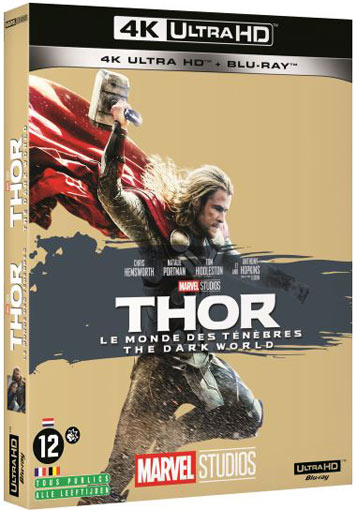 Thor 2 Blu ray 4K Ultra HD