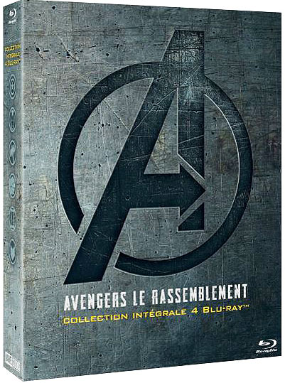 Avengers integrale Blu ray DVD 4 films