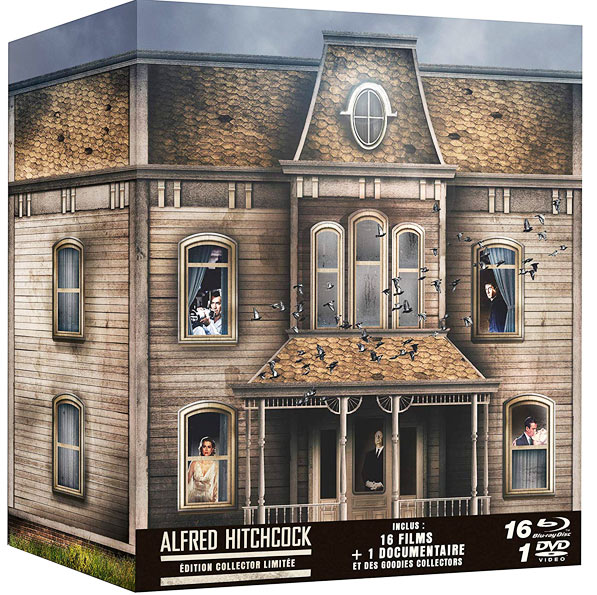 Coffret hitchcock 16 films edition collector limitee Blu ray