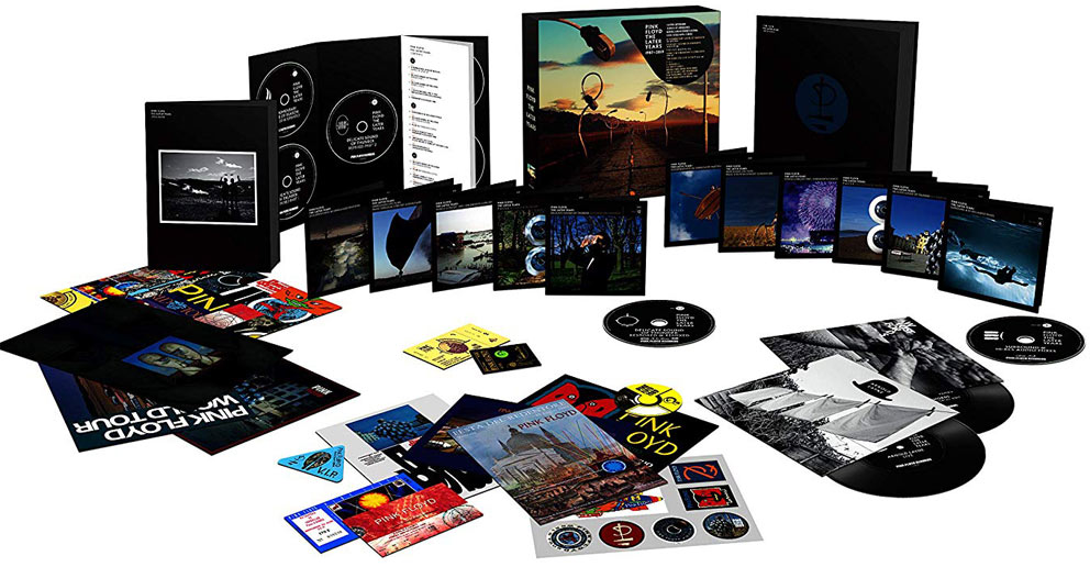 Pink Floyd later year box Coffret collector edition limitee CD Blu ray Vinyle 1987 2019