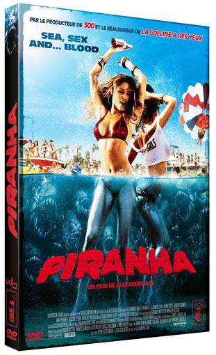 Piranha Blu ray DVD alexandre aja Crawl