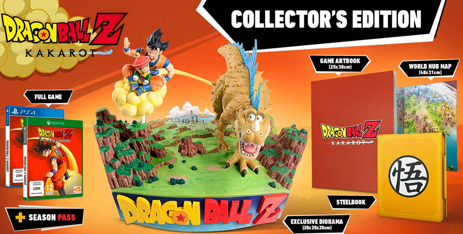 kakarot dragon ball z edition collector DBZ PS4 xbox