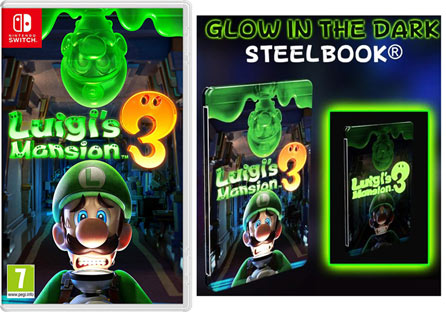 steelbook glow in the dark collection