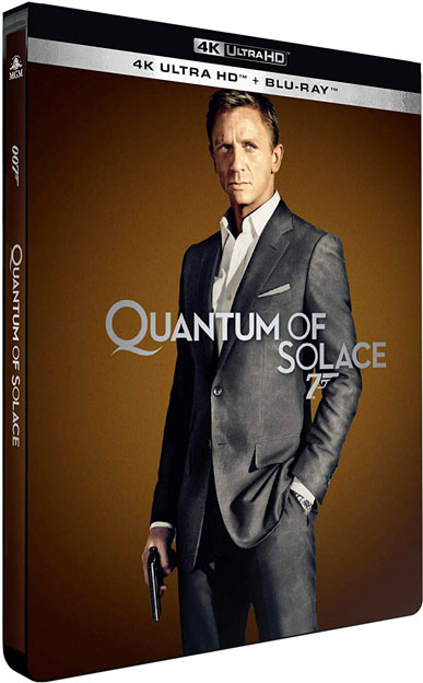 Quantum of solace blu ray 4k ultra HD edition collector limitee 2020