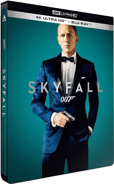 Skyfall Blu ray 4K edition steelbook collector limitee 2020