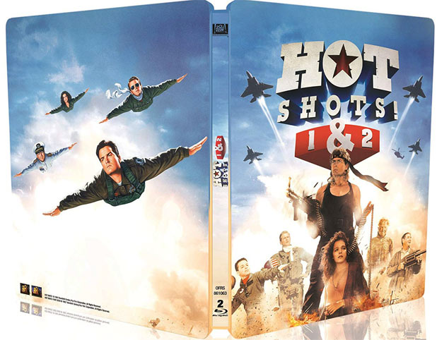Steelbook Collector Hot Shots coffret integrale Blu ray DVD