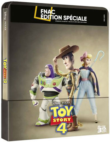 Toy story 4 Steelbook collector fnac Blu ray 3D