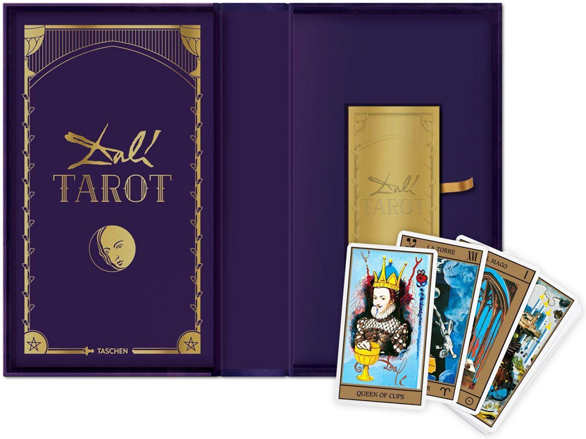 le jeu de tarot de Dali carte edition deluxe taschen francais