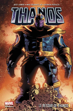 Thanos le retour de thanos marvel deluxe