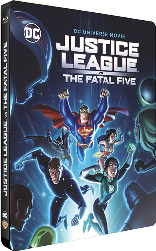 justice league fatal five steelbook Blu ray 2019