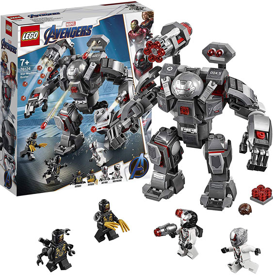 76124 Lego avengers endgame war machine buster iron man