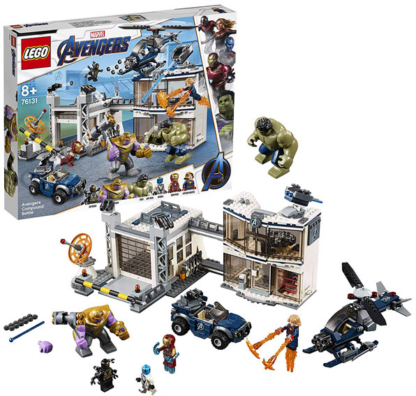 Le QG avengers endgame Lego achat collection 2019