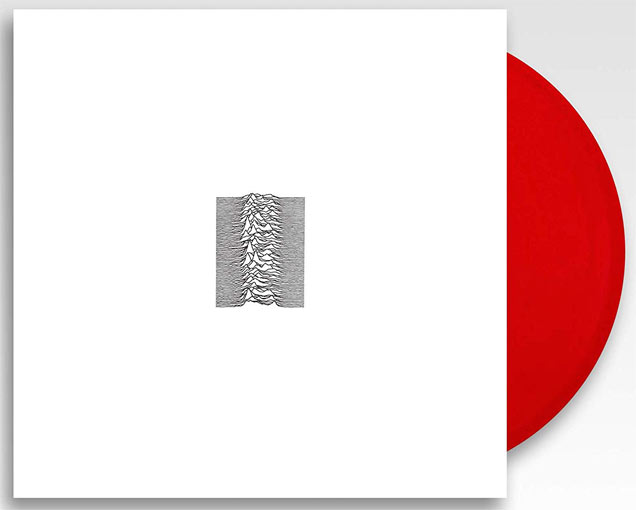 Joy Division vinyle lp colore rouge edition limitee