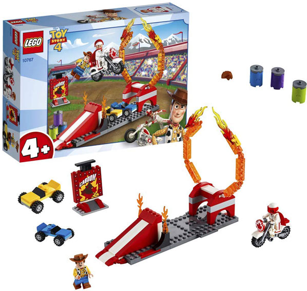 lego toy story 4 circuit course duke caboom woody