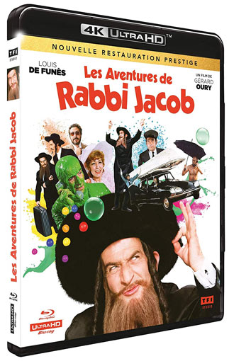 rabbi jacob blu ray 4K Ultra HD