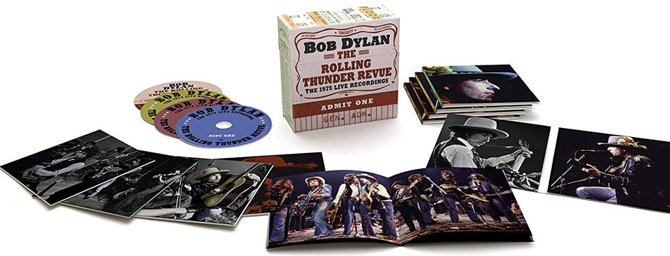 Bob Dylan 1975 Live recordings rolling thunder revue coffret collector