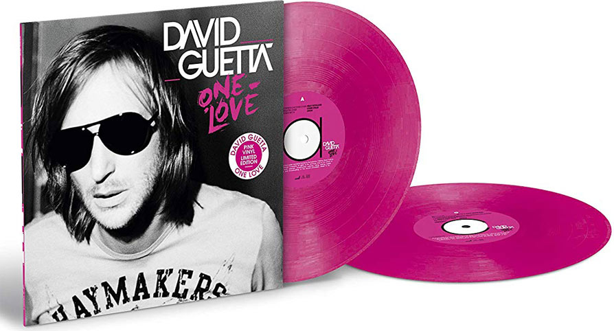 David Guetta one love edition limitee double vinyle lp limited vinyl