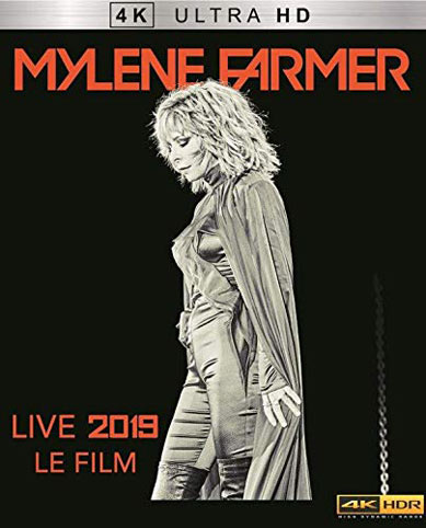 Mylene farmer Blu ray DVD 4k ultra HD film 2019 live