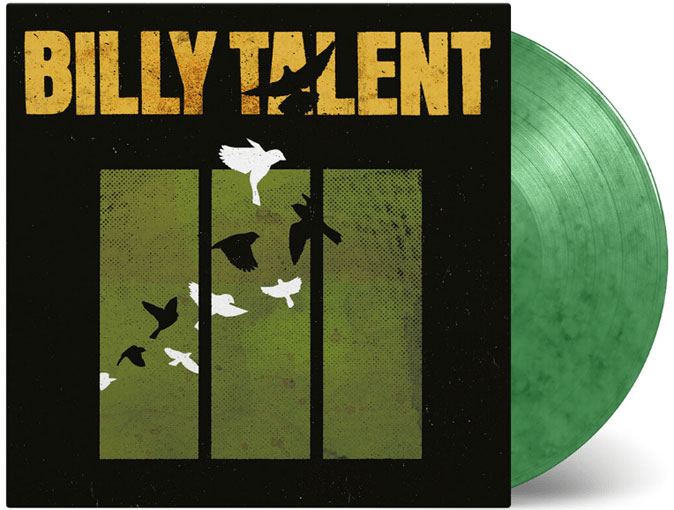 billy talent vinyle lp colore edition limitee 2020