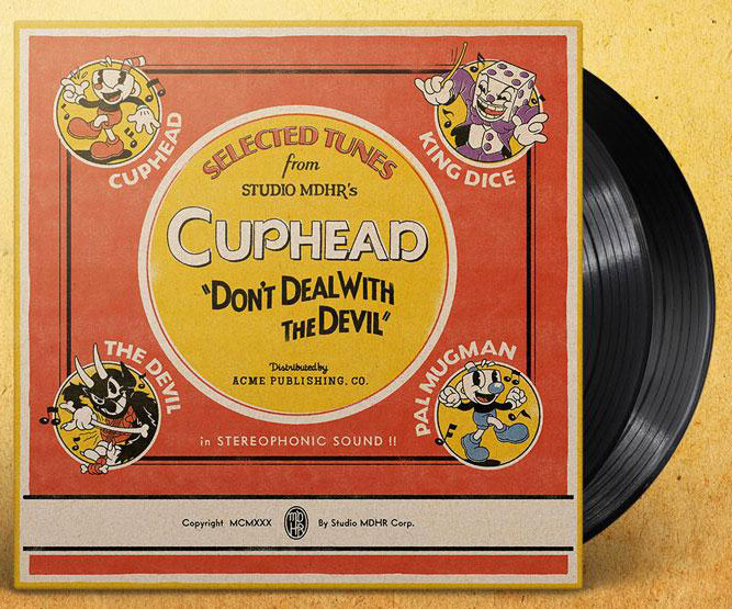 cuphead ost soundtrack vinyl 2LP vinyle edition