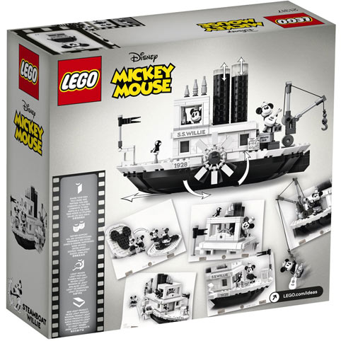 lego ideas 21317 Mickey mouse Steamboat Willie 70th