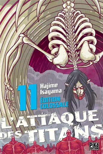 Attaque des titans edition colossale tome 11 tome 33 2021 edition collector