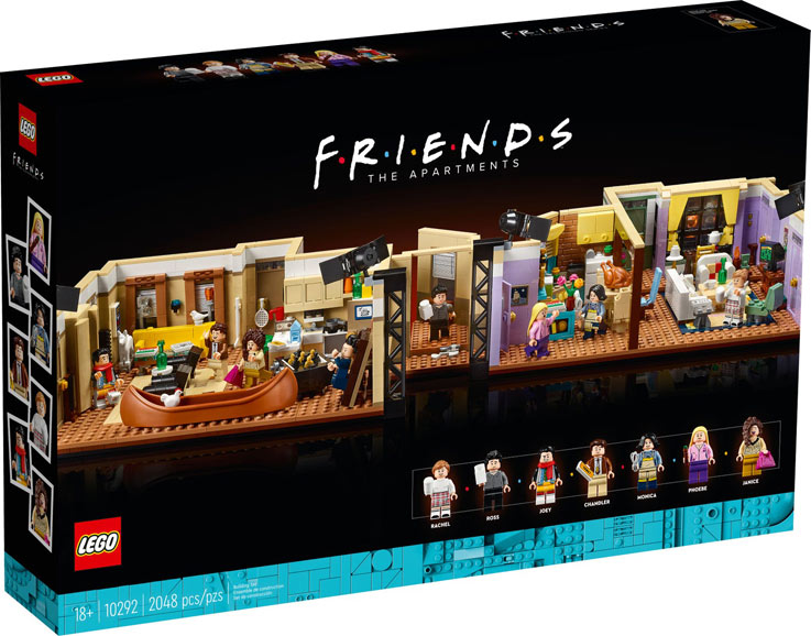 Lego appartements friends 10292 the apartments serie tv