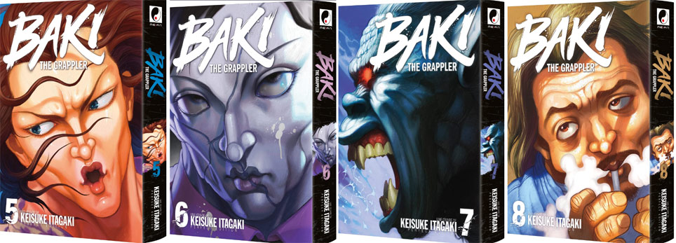 baki grappler manga edition perfect fr tome 5 6 7 8 t5 t6 t7 t8